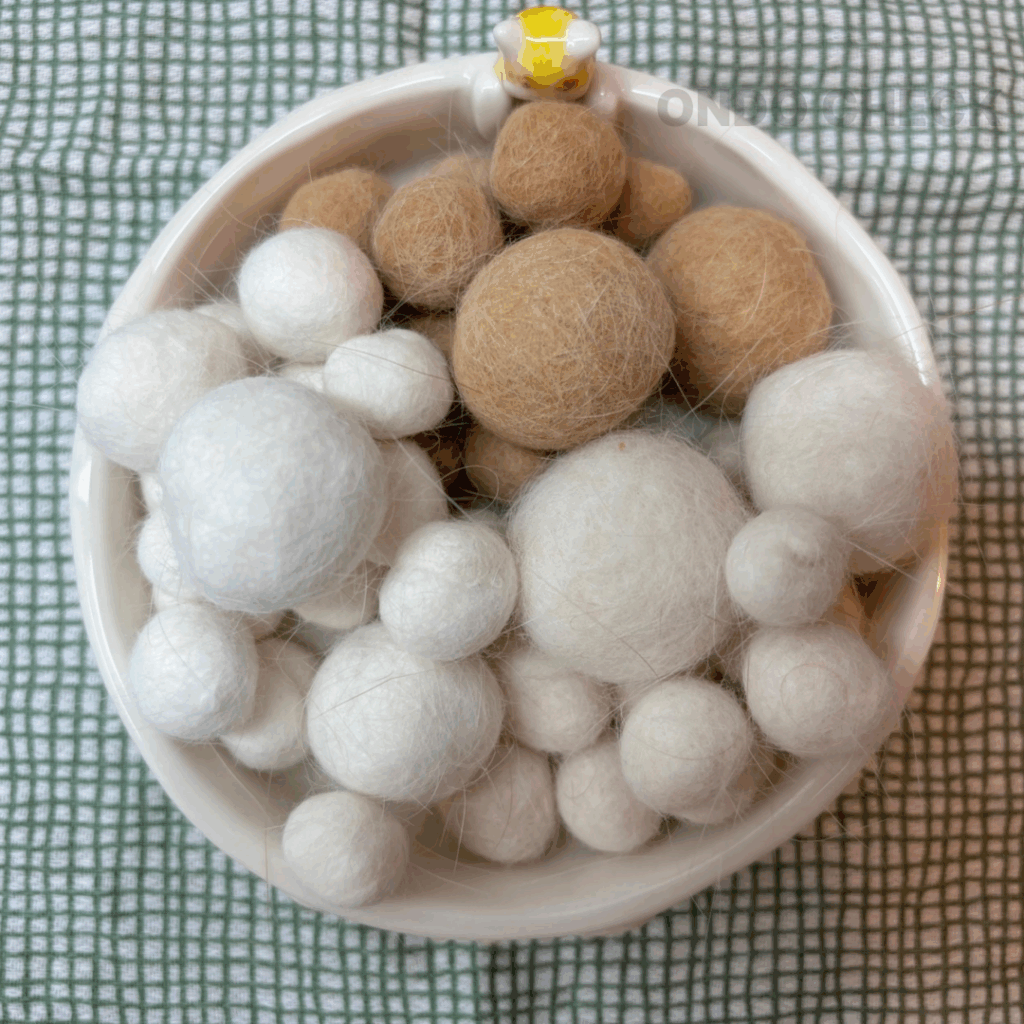 건조기 사용 시 양모볼