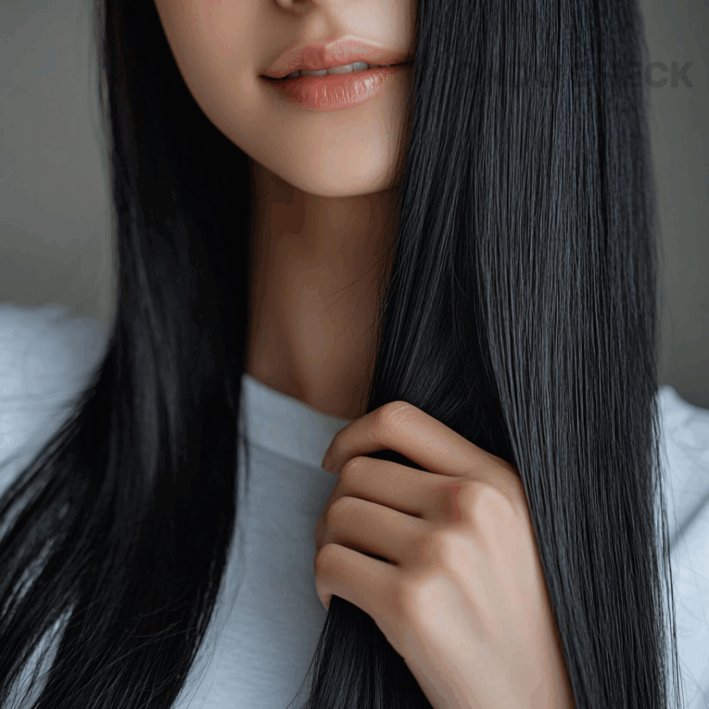 건조한 모발을 촉촉