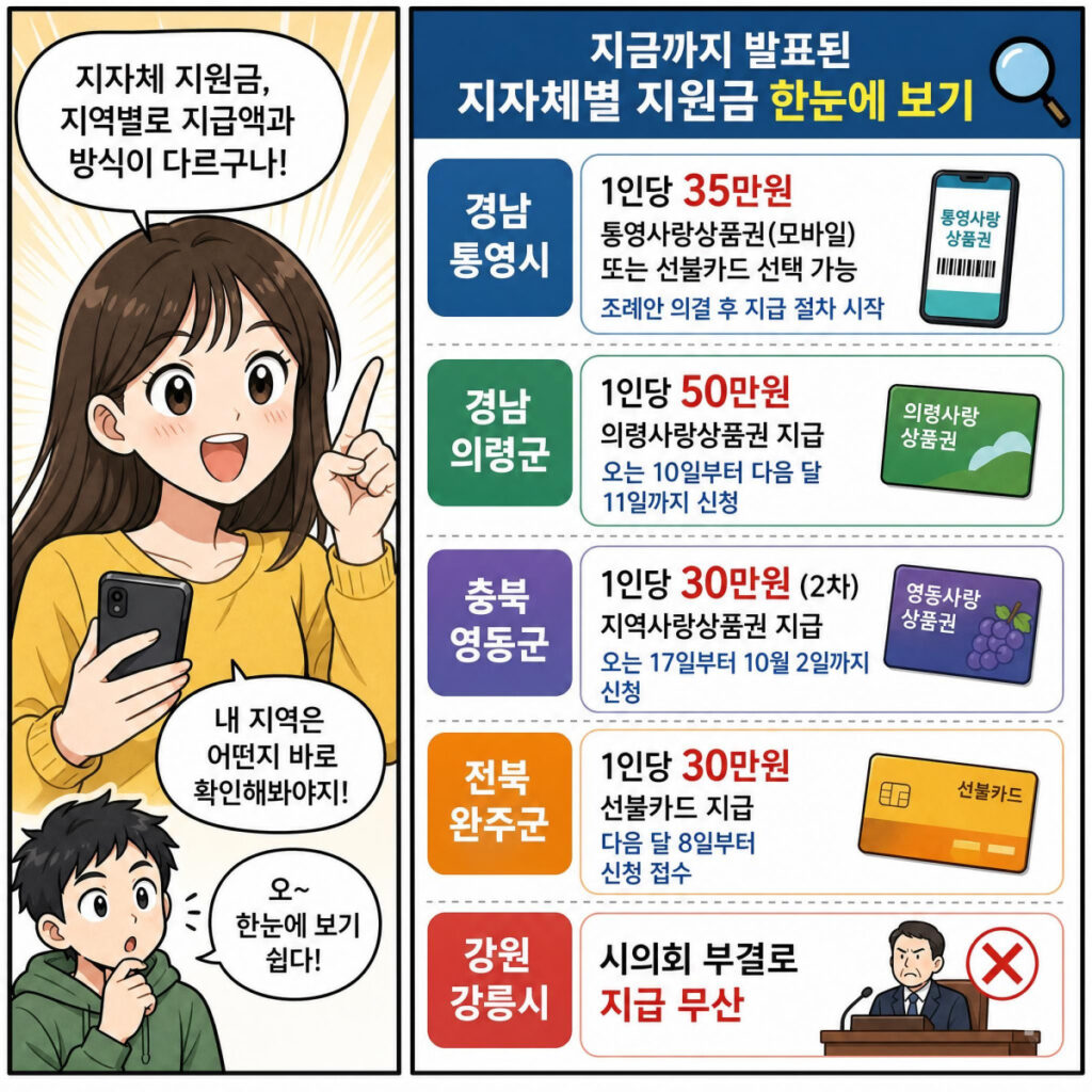 2026 추석 민생지원금