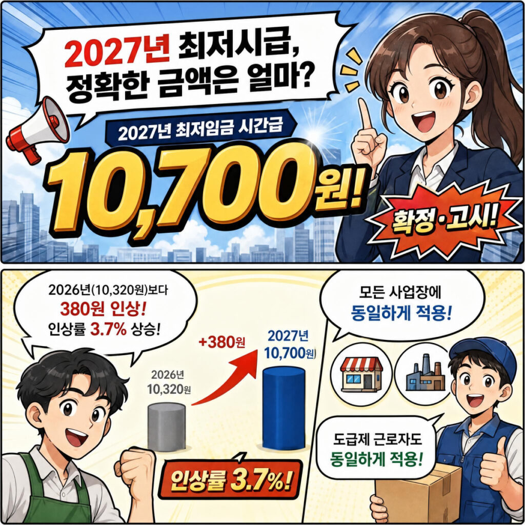 2027년 최저시급