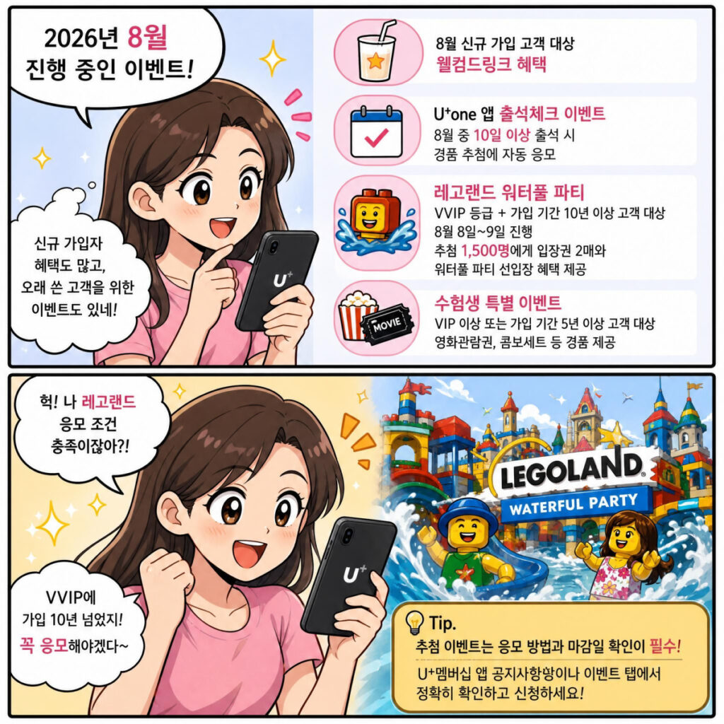 8월 유플멤버십
