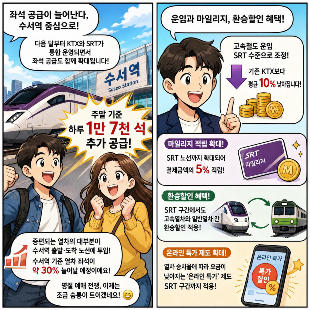 코레일 플러스 수서역